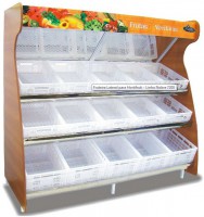 Fruteira Lateral para Frutas, Legumes e Verduras - Linha Nobre 7200 